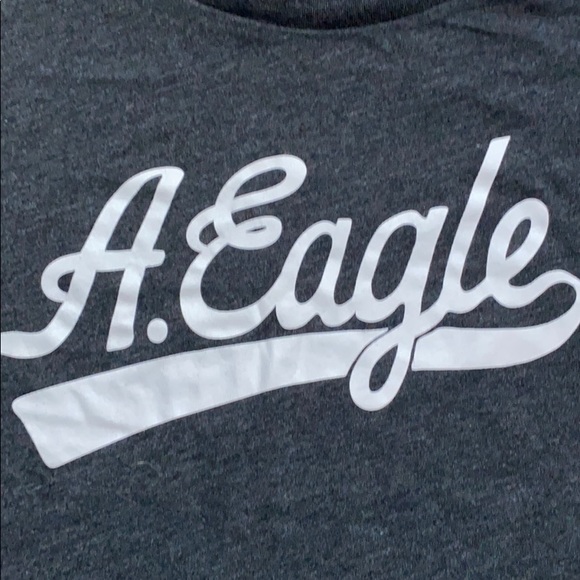 American Eagle Mens Wordmark T-Shirt - Picture 3 of 3